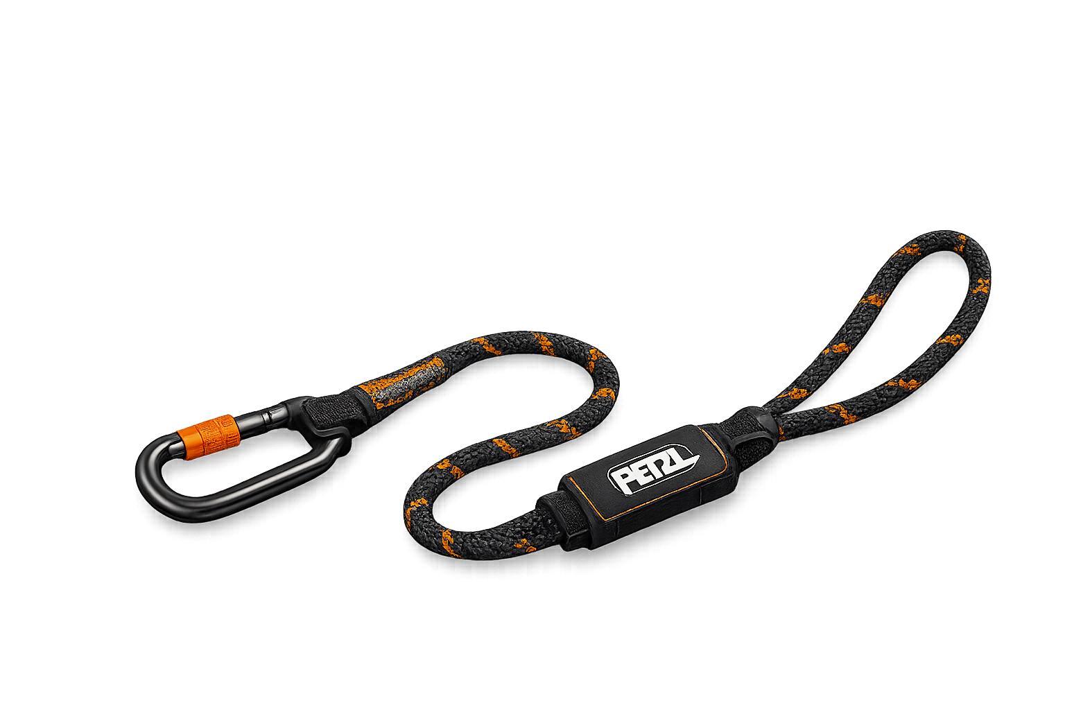 Zipline safety lanyard