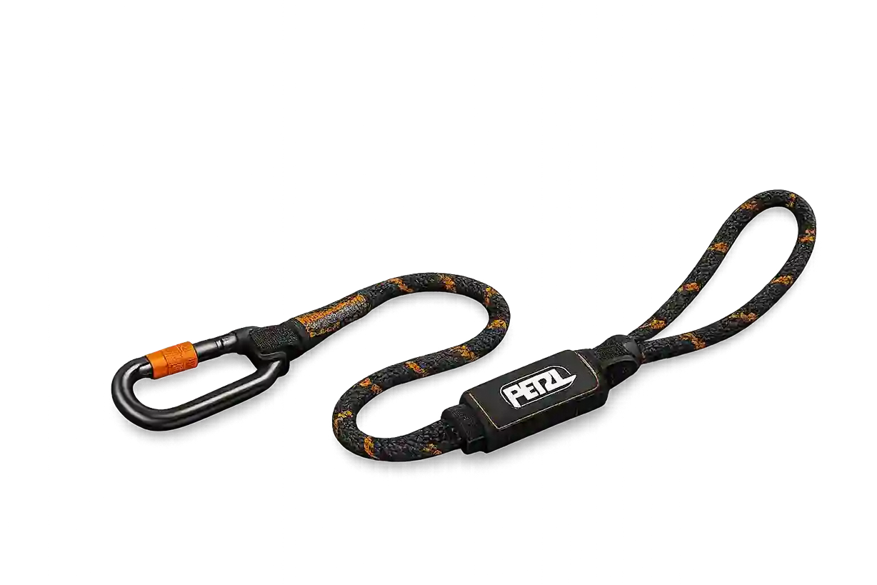 Zipline safety lanyard